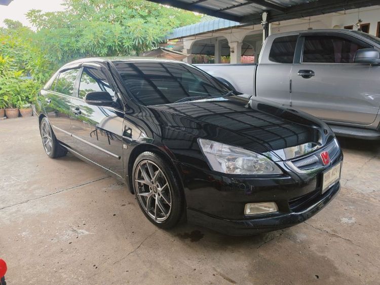Honda Accord 2003 2.4 EL Sedan เบนซิน ไม่ติดแก๊ส เกียร์อัตโนมัติ ดำ รูปที่ 3
