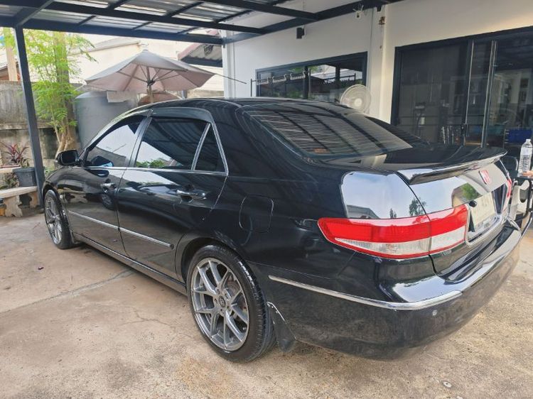 Honda Accord 2003 2.4 EL Sedan เบนซิน ไม่ติดแก๊ส เกียร์อัตโนมัติ ดำ รูปที่ 2