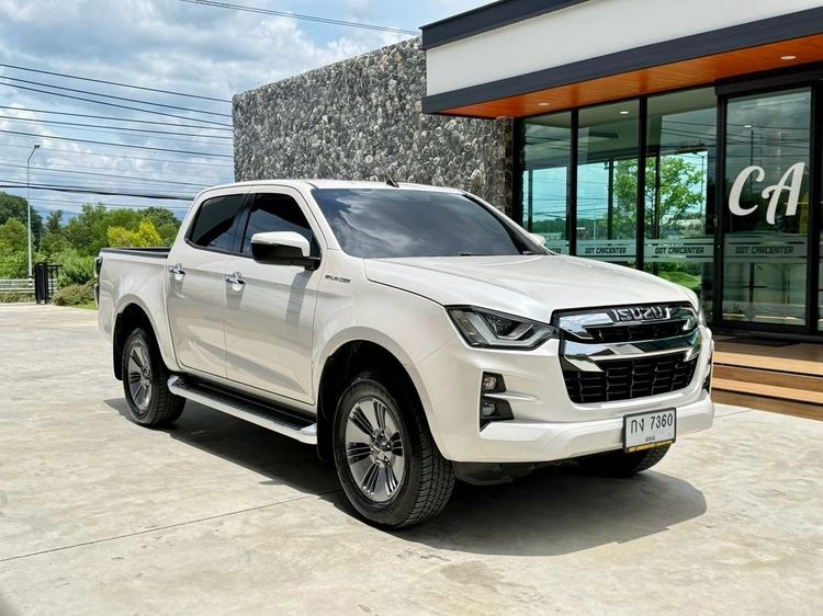 Isuzu D-MAX 2019 1.9 Hi-Lander Z Pickup ดีเซล ไม่ติดแก๊ส เกียร์อัตโนมัติ ขาว