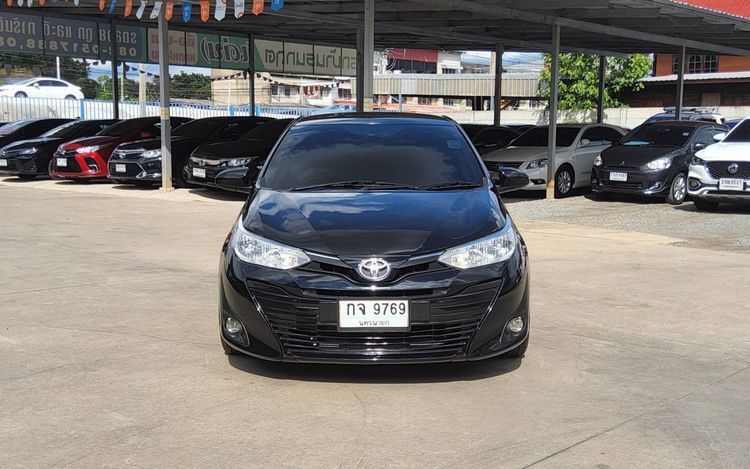 Toyota Yaris 2020 1.2 Entry Sedan เบนซิน ไม่ติดแก๊ส เกียร์อัตโนมัติ ดำ รูปที่ 2