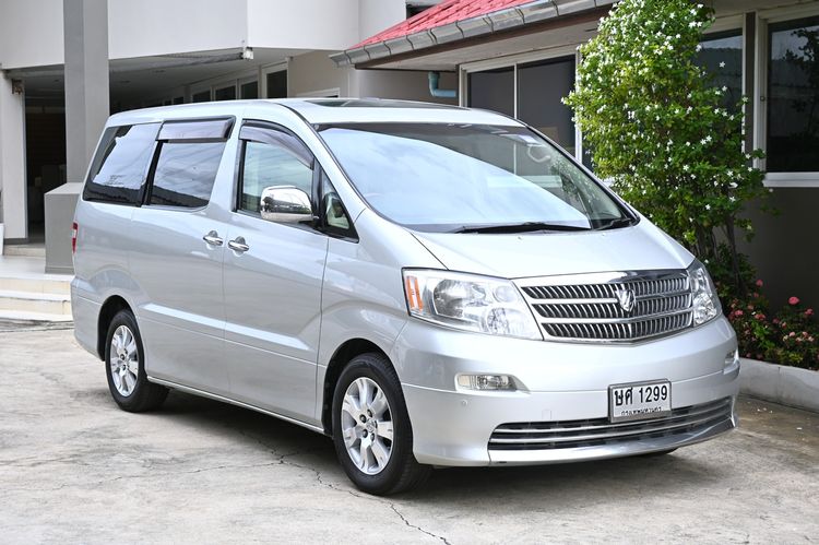 รถ Toyota Alphard 3.0 G V6 สี บรอนซ์เงิน