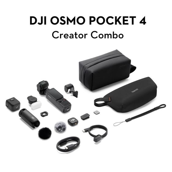 กล้อง DJI Osmo Pocket 4 Creator Comboประกันศูนย์DJI ใช้งานมา2ครั้ง สภาพเหมือนใหม่ รูปที่ 4