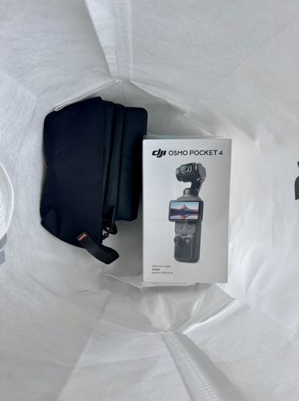 กล้อง DJI Osmo Pocket 4 Creator Comboประกันศูนย์DJI ใช้งานมา2ครั้ง สภาพเหมือนใหม่ รูปที่ 3