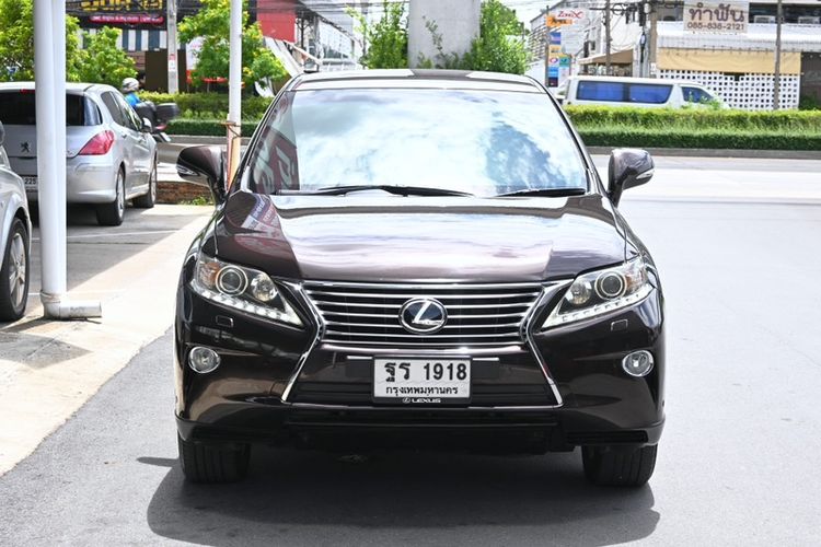 Lexus RX270 2013 2.7 Premium Utility-car เบนซิน ไม่ติดแก๊ส เกียร์อัตโนมัติ น้ำตาล รูปที่ 3