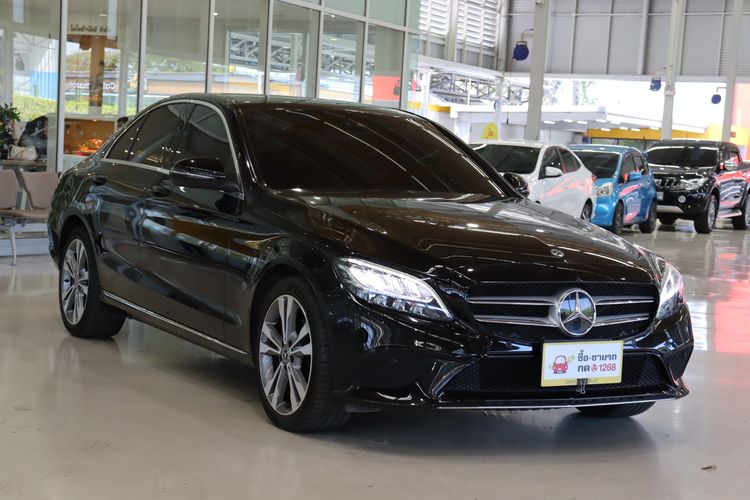 รถ Mercedes-Benz C-Class C220 CDI สี ดำ