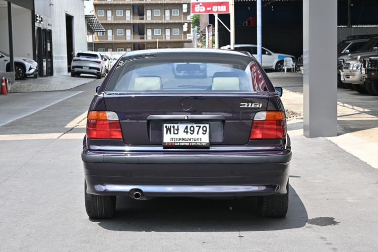 BMW Series 3 1997 316i Sedan เบนซิน ไม่ติดแก๊ส เกียร์อัตโนมัติ น้ำเงิน รูปที่ 4