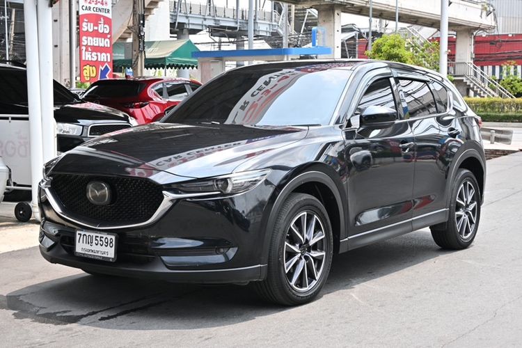 รถ Mazda CX-5 2.2 XDL 4WD สี ดำ