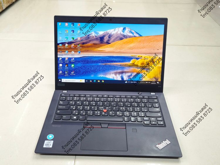 โน๊ตบุคทำงานมือสอง Lenovo Intel I5-10210U Ram8GB SSD512GB รูปที่ 2