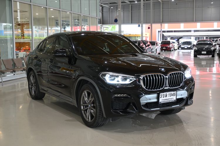 BMW X4 2020 2.0 xDrive20d M Sport 4WD Utility-car ดีเซล ไม่ติดแก๊ส เกียร์อัตโนมัติ ดำ