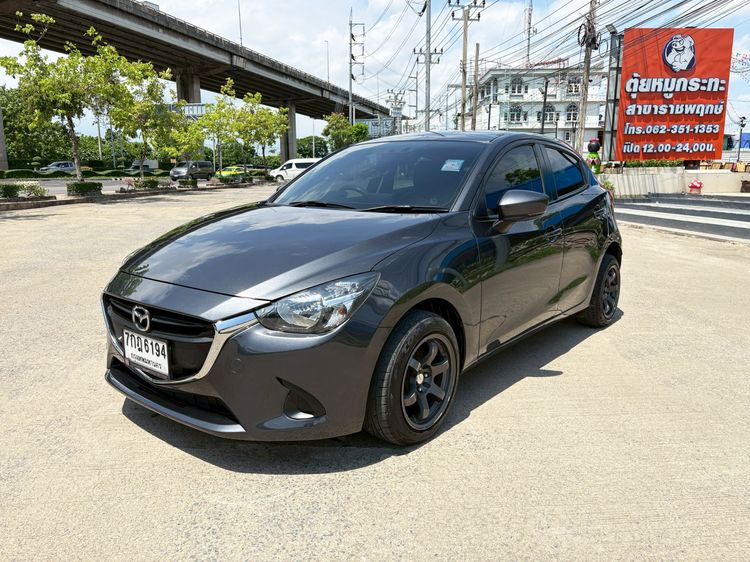 Mazda Mazda 2 2018 1.3 Sports High Connect Sedan เบนซิน ไม่ติดแก๊ส เกียร์อัตโนมัติ เทา รูปที่ 2