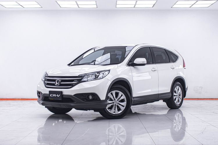 รถ Honda CR-V 2.0 E 4WD สี ขาว