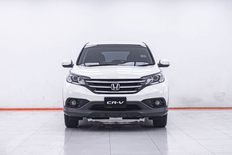 Honda CR-V 2013 2.0 E 4WD Utility-car เบนซิน ไม่ติดแก๊ส เกียร์อัตโนมัติ ขาว รูปที่ 4