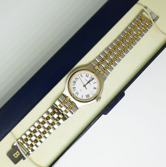 นาฬิกา Bucherer Q รหัส 2 147 4 0 81 เป็นนาฬิกาข้อมือวินเทจควอตซ์ Quartz