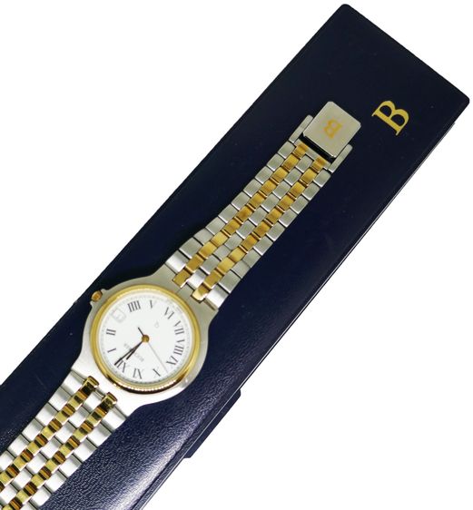 นาฬิกา Bucherer Q รหัส 2 147 4 0 81 เป็นนาฬิกาข้อมือวินเทจควอตซ์ Quartz รูปที่ 5