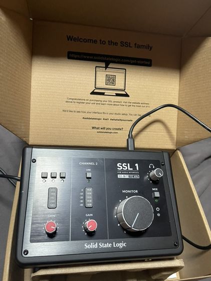 ssl1 audio interface
