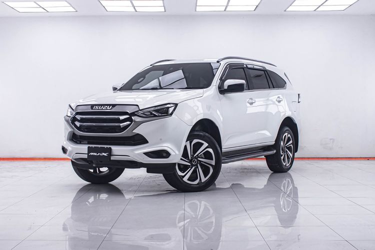 Isuzu MU-X 2022 1.9 ULTIMATE 2WD Utility-car ดีเซล ไม่ติดแก๊ส เกียร์อัตโนมัติ ขาว