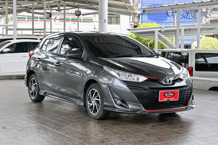 Toyota Yaris 2019 1.2 J Sedan เบนซิน ไม่ติดแก๊ส เกียร์อัตโนมัติ เทา รูปที่ 3