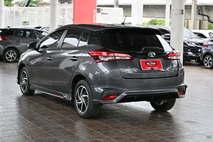 Toyota Yaris 2019 1.2 J Sedan เบนซิน ไม่ติดแก๊ส เกียร์อัตโนมัติ เทา รูปที่ 4