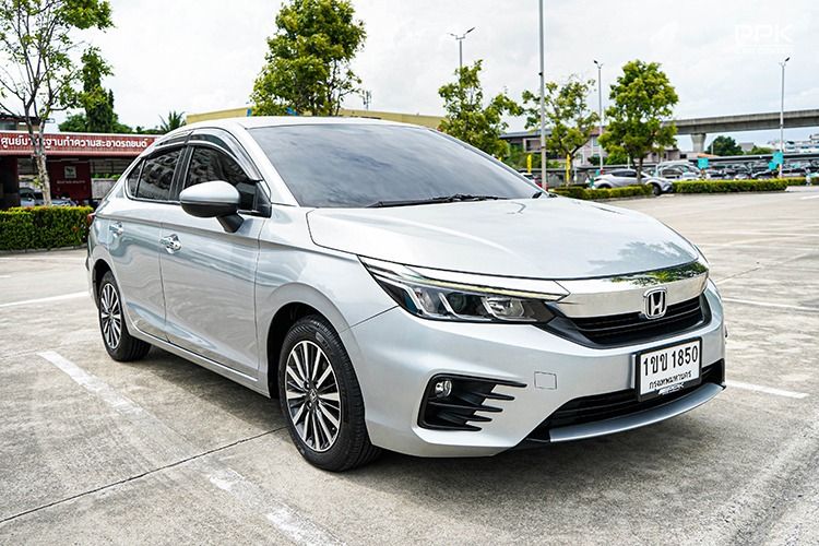 Honda City 2020 1.0 SV Sedan เบนซิน ไม่ติดแก๊ส เกียร์อัตโนมัติ เทา รูปที่ 3