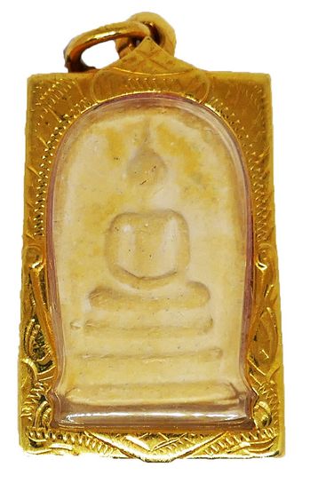 พระสมเด็จวัดระฆัง รุ่นอนุสรณ์ 100 ปี พิมพ์ใหญ่ (ปี พ.ศ. 2515) จุดไขปลาใหญ่ พระมาจากวัด