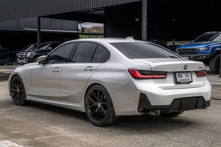 BMW Series 3 2021 320d Sedan ดีเซล ขาว รูปที่ 4
