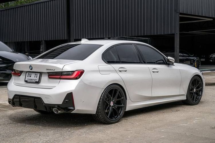 BMW Series 3 2021 320d Sedan ดีเซล ขาว รูปที่ 3