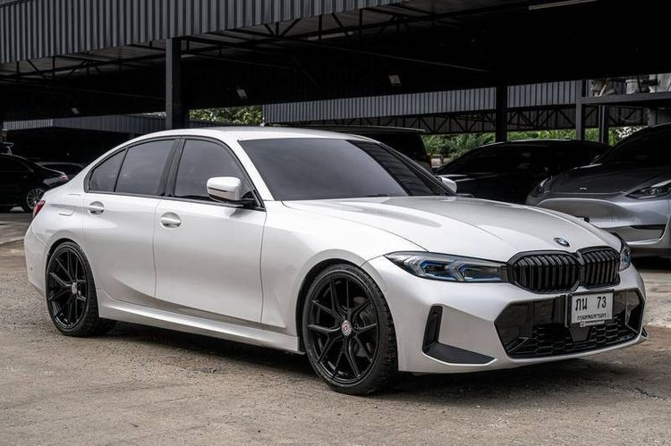 BMW Series 3 2021 320d Sedan ดีเซล ขาว รูปที่ 2