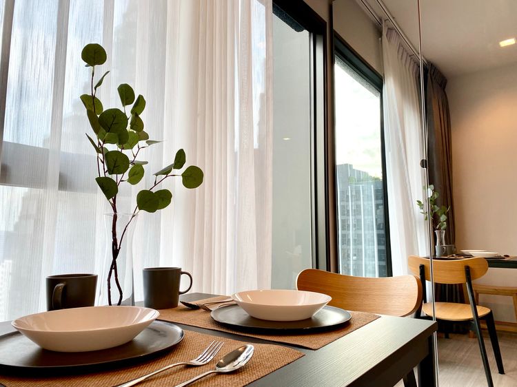 AP (Thailand) ไม่อนุญาต ตกแต่งครบ ✅Life Asoke Rama9 ไลฟ์ อโศก พระราม9 StudioPlus 28sqm วิวเมือง ครัวแยก รูปที่ 3