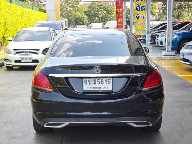 Mercedes-Benz C-Class 2018 C220 Sedan ดีเซล เกียร์อัตโนมัติ ดำ รูปที่ 4
