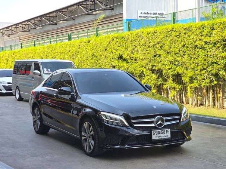 รถ Mercedes-Benz C-Class C220 สี ดำ