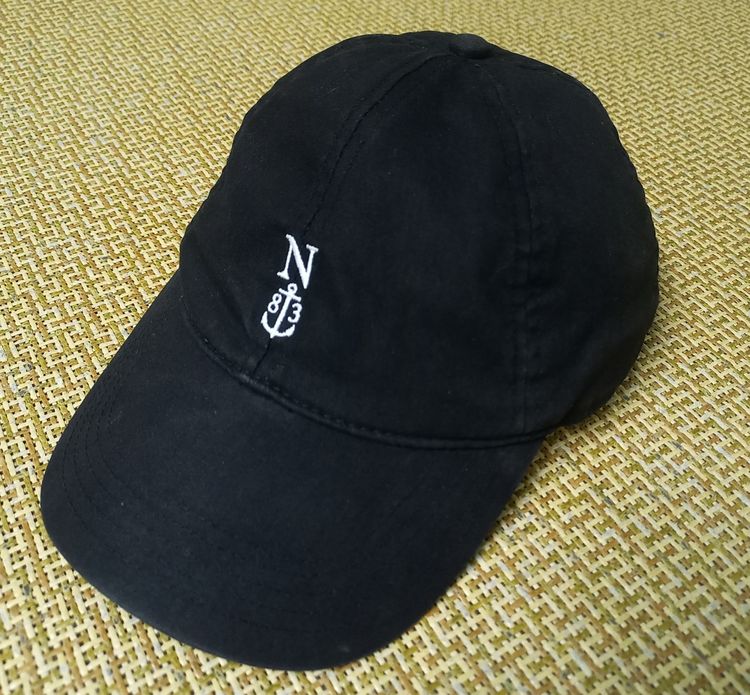 หมวกและหมวกแก๊ป หมวก Nautica สีดํา
