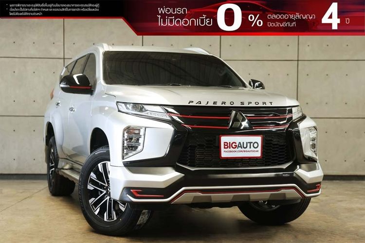 Mitsubishi Pajero Sport 2023 2.4 GT Plus Utility-car ดีเซล ไม่ติดแก๊ส เกียร์อัตโนมัติ บรอนซ์เงิน