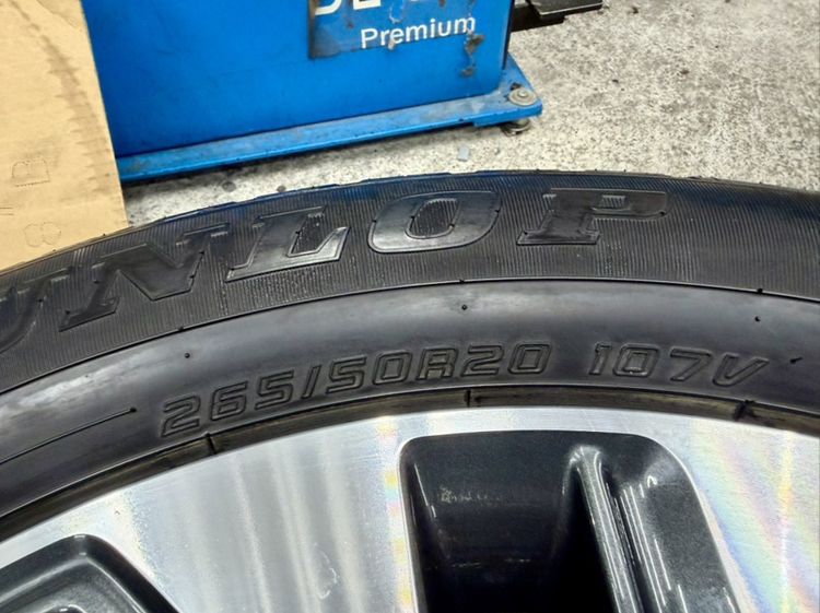 ล้อแม็ก TOYOTA LEGENDER ขอบ 20” สภาพสวยสีเดิมยาง DUNLOP 265-50R20 ปึ 22 รูปที่ 8