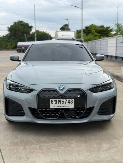 BMW I4 2023 eDrive35 M Sport Sedan ไฟฟ้า ไม่ติดแก๊ส เกียร์อัตโนมัติ เทา รูปที่ 1