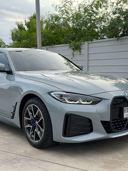 BMW I4 2023 eDrive35 M Sport Sedan ไฟฟ้า ไม่ติดแก๊ส เกียร์อัตโนมัติ เทา รูปที่ 4