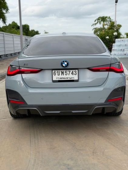 BMW I4 2023 eDrive35 M Sport Sedan ไฟฟ้า ไม่ติดแก๊ส เกียร์อัตโนมัติ เทา รูปที่ 2