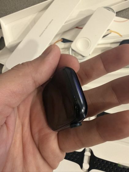 Apple Watch 8 ขนาด 45mm. สีดำ วัสดุ Aluminum Ceramic Case พร้อมสายNike Sport Band รูปที่ 8