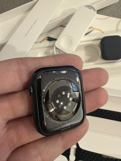 Apple Watch 8 ขนาด 45mm. สีดำ วัสดุ Aluminum Ceramic Case พร้อมสายNike Sport Band รูปที่ 11