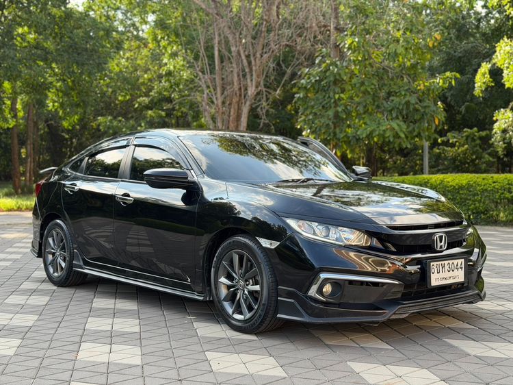 Honda Civic 2020 1.8 EL i-VTEC Sedan เบนซิน ไม่ติดแก๊ส เกียร์อัตโนมัติ ดำ