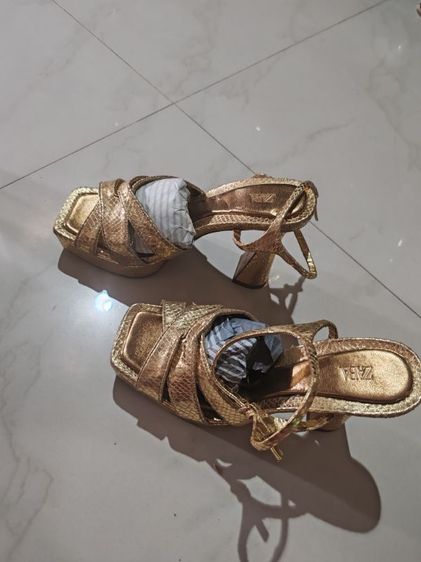 อื่นๆ อื่นๆ UK 4.5 | EU 37 1/3 | US 6 ทอง รองเท้าส้นสูง​ Zara.ญี่ปุ่น