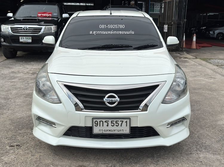 Nissan Almera 2019 1.2 E Sportech เบนซิน เกียร์อัตโนมัติ ขาว