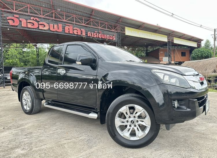 Isuzu D-MAX 2013 2.5 Hi-Lander Z Prestige Ddi VGS Turbo Pickup ดีเซล ไม่ติดแก๊ส เกียร์ธรรมดา ดำ รูปที่ 2
