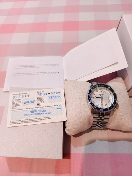 Seiko 5 Sports Skx Series Gmt รุ่น SSK033K สีขาว รูปที่ 3