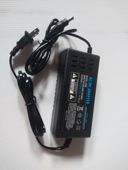 มืิอสอง (สภาพดี) สามารถต่อลำโพงได้ 150W  DC 24V 6A US อะแดปเตอร์ไฟฟ้  อะแดปเตอร์แปลงไฟ Power Supply Adapter Charger รูปที่ 3