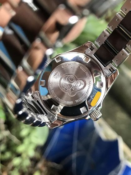 Tag Heuer Aquaracer Quartz  Diamond Black Ceramic Black Dial (29mm.)🇨🇭🇨🇭 รูปที่ 13