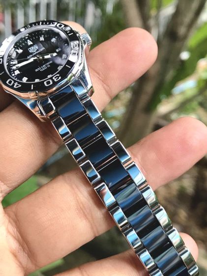 Tag Heuer Aquaracer Quartz  Diamond Black Ceramic Black Dial (29mm.)🇨🇭🇨🇭 รูปที่ 10