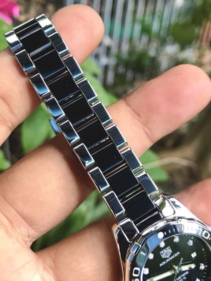 Tag Heuer Aquaracer Quartz  Diamond Black Ceramic Black Dial (29mm.)🇨🇭🇨🇭 รูปที่ 11