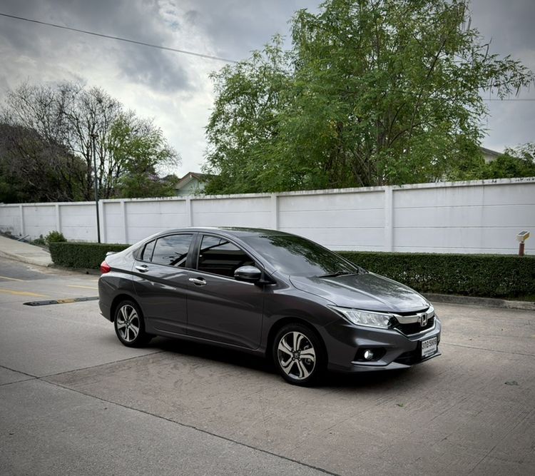 Honda City 2015 1.5 Sv i-VTEC Sedan เบนซิน ไม่ติดแก๊ส เกียร์อัตโนมัติ เทา