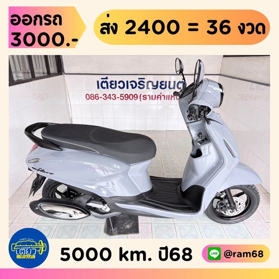 2025 Yamaha Grand Filano Hybrid  8 คัน เริ่มต้น 52900.-