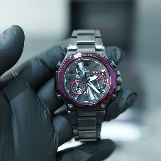 Casio G-Shock MT-G ขอบแดงสุดพรีเมียม (MTG-B2000BD 1A4DR) อุปกรณ์ครบยกกล่อง